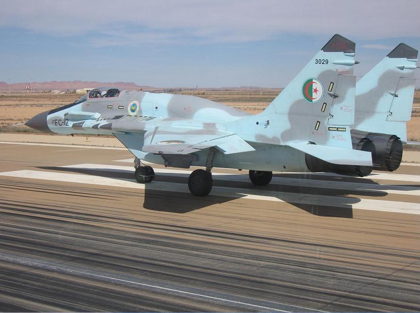 ميغ 29 في القوات الجوية الجزائرية File